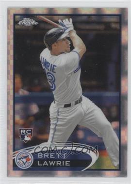 2012 Topps Chrome - [Base] - X-Fractor #173 - Brett Lawrie