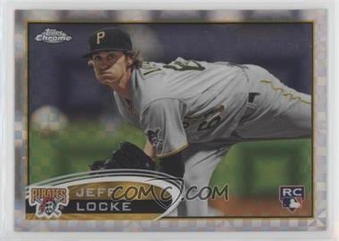 2012 Topps Chrome - [Base] - X-Fractor #176 - Jeff Locke