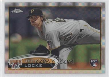 2012 Topps Chrome - [Base] - X-Fractor #176 - Jeff Locke