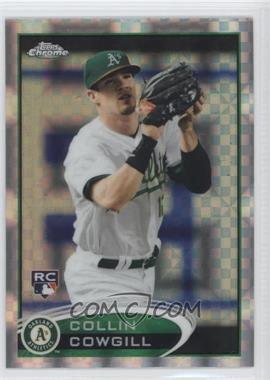 2012 Topps Chrome - [Base] - X-Fractor #178 - Collin Cowgill