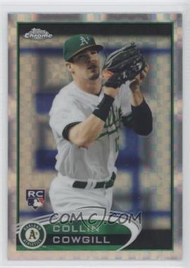 2012 Topps Chrome - [Base] - X-Fractor #178 - Collin Cowgill