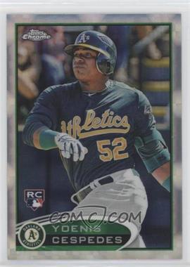 2012 Topps Chrome - [Base] - X-Fractor #180 - Yoenis Cespedes