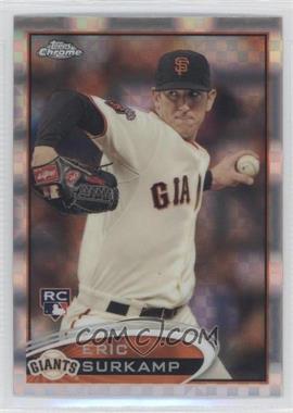 2012 Topps Chrome - [Base] - X-Fractor #181 - Eric Surkamp