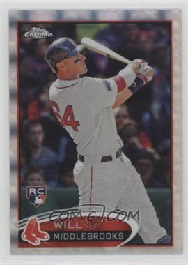 2012 Topps Chrome - [Base] - X-Fractor #197 - Will Middlebrooks