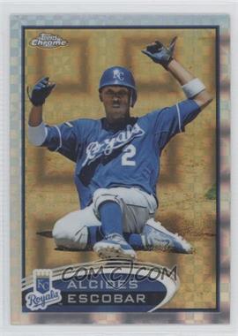 2012 Topps Chrome - [Base] - X-Fractor #203 - Alcides Escobar