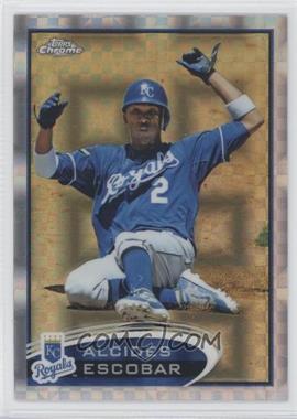 2012 Topps Chrome - [Base] - X-Fractor #203 - Alcides Escobar