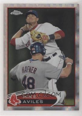 2012 Topps Chrome - [Base] - X-Fractor #207 - Mike Aviles