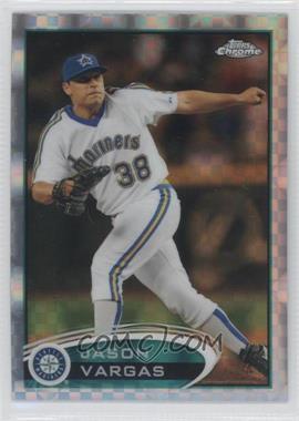 2012 Topps Chrome - [Base] - X-Fractor #218 - Jason Vargas