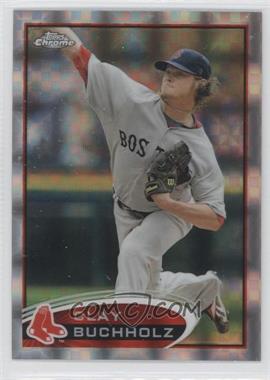 2012 Topps Chrome - [Base] - X-Fractor #23 - Clay Buchholz