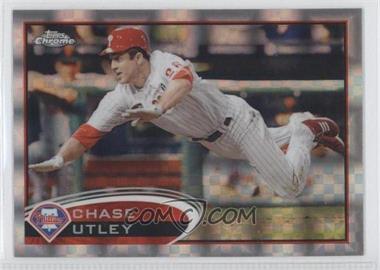 2012 Topps Chrome - [Base] - X-Fractor #25 - Chase Utley