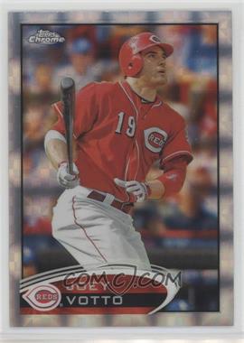 2012 Topps Chrome - [Base] - X-Fractor #40 - Joey Votto