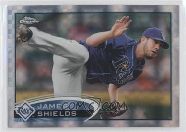 2012 Topps Chrome - [Base] - X-Fractor #59 - James Shields