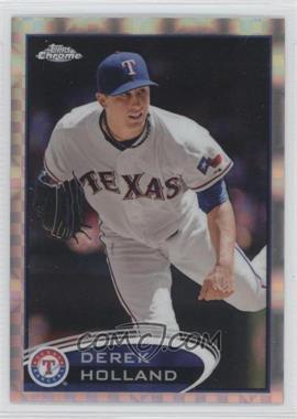 2012 Topps Chrome - [Base] - X-Fractor #92 - Derek Holland