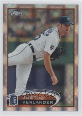 2012 Topps Chrome - [Base] - X-Fractor #93 - Justin Verlander