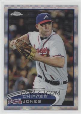 2012 Topps Chrome - [Base] - X-Fractor #96 - Chipper Jones