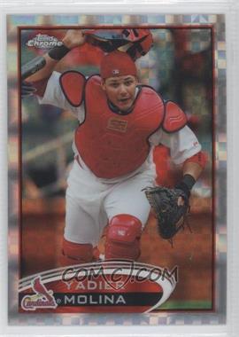 2012 Topps Chrome - [Base] - X-Fractor #97 - Yadier Molina