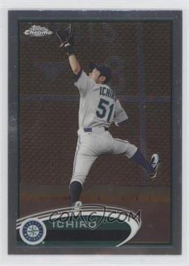 2012 Topps Chrome - [Base] #100.1 - Ichiro Suzuki (Fielding Ball) [EX to NM]