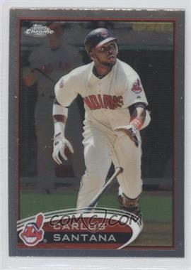 2012 Topps Chrome - [Base] #114 - Carlos Santana