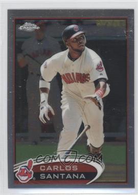 2012 Topps Chrome - [Base] #114 - Carlos Santana