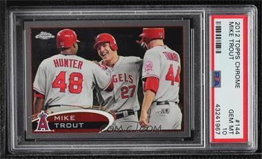 2012 Topps Chrome - [Base] #144.1 - Mike Trout [PSA 10 GEM MT]