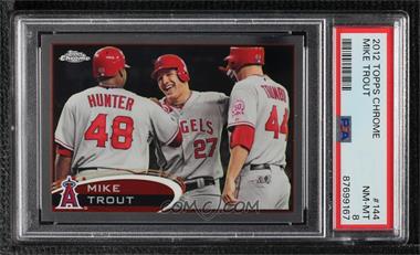 2012 Topps Chrome - [Base] #144.1 - Mike Trout [PSA 8 NM‑MT]