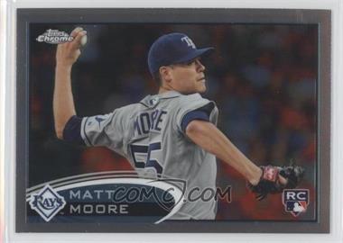 2012 Topps Chrome - [Base] #160.1 - Matt Moore (Grey Jersey)