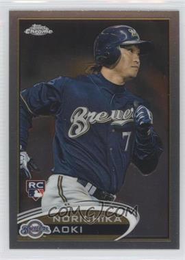 2012 Topps Chrome - [Base] #184 - Norichika Aoki