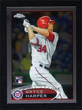 2012 Topps Chrome - [Base] #196.1 - Bryce Harper (Batting)