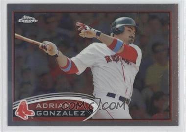 2012 Topps Chrome - [Base] #20 - Adrian Gonzalez