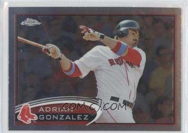 2012 Topps Chrome - [Base] #20 - Adrian Gonzalez