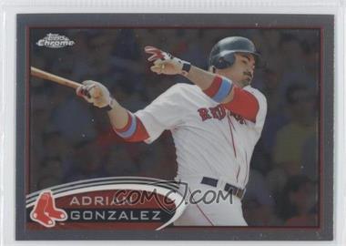 2012 Topps Chrome - [Base] #20 - Adrian Gonzalez