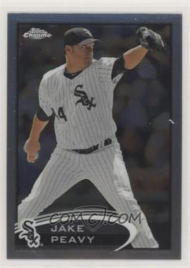 2012 Topps Chrome - [Base] #213 - Jake Peavy