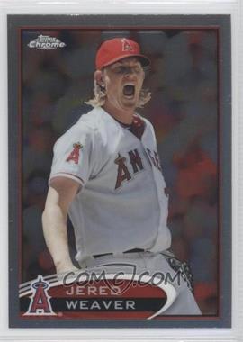 2012 Topps Chrome - [Base] #52 - Jered Weaver