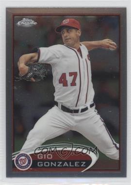 2012 Topps Chrome - [Base] #53 - Gio Gonzalez