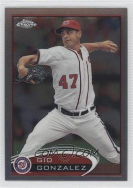 2012 Topps Chrome - [Base] #53 - Gio Gonzalez