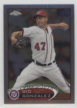 2012 Topps Chrome - [Base] #53 - Gio Gonzalez