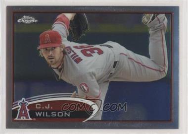 2012 Topps Chrome - [Base] #8 - C.J. Wilson