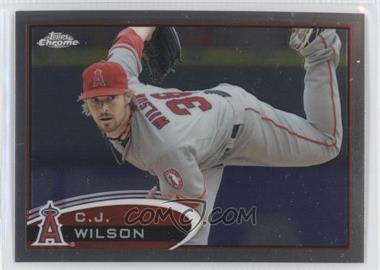 2012 Topps Chrome - [Base] #8 - C.J. Wilson