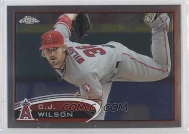 2012 Topps Chrome - [Base] #8 - C.J. Wilson