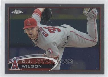 2012 Topps Chrome - [Base] #8 - C.J. Wilson