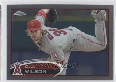 2012 Topps Chrome - [Base] #8 - C.J. Wilson