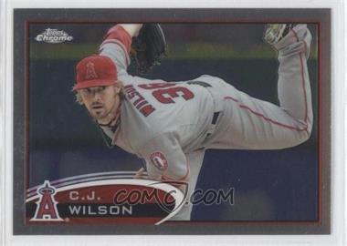 2012 Topps Chrome - [Base] #8 - C.J. Wilson