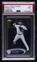 Derek Jeter (Jumping) [PSA 9 MINT]