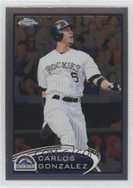 2012 Topps Chrome - [Base] #85 - Carlos Gonzalez