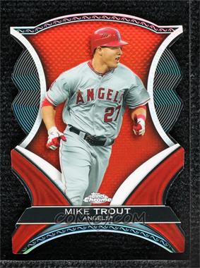 2012 Topps Chrome - Dynamic Die-Cuts #DD-MT - Mike Trout