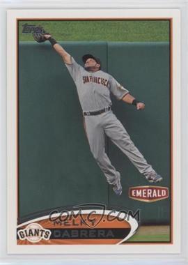 2012 Topps Emerald Nuts San Francisco Giants - [Base] #SF25 - Melky Cabrera