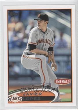 2012 Topps Emerald Nuts San Francisco Giants - [Base] #SF8 - Javier Lopez