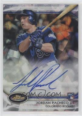 2012 Topps Finest - Autographed Rookies - Atomic Refractor #AR-JP - Jordan Pacheco /5