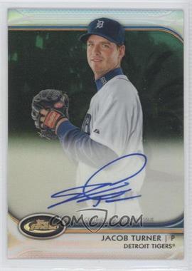 2012 Topps Finest - Autographed Rookies - Green Refractor #AR-JT - Jacob Turner /199