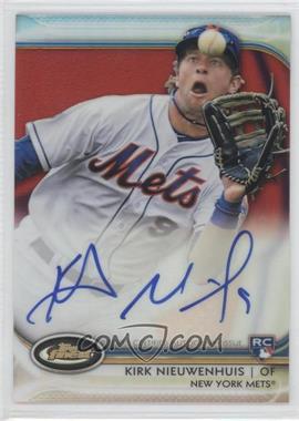 2012 Topps Finest - Autographed Rookies - Red Refractor #AR-KS - Kirk Nieuwenhuis /25